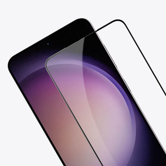 Nillkin Cp+ Pro 2.5D Vollflächig gehärtetes Glas Schwarz (Galaxy S24)