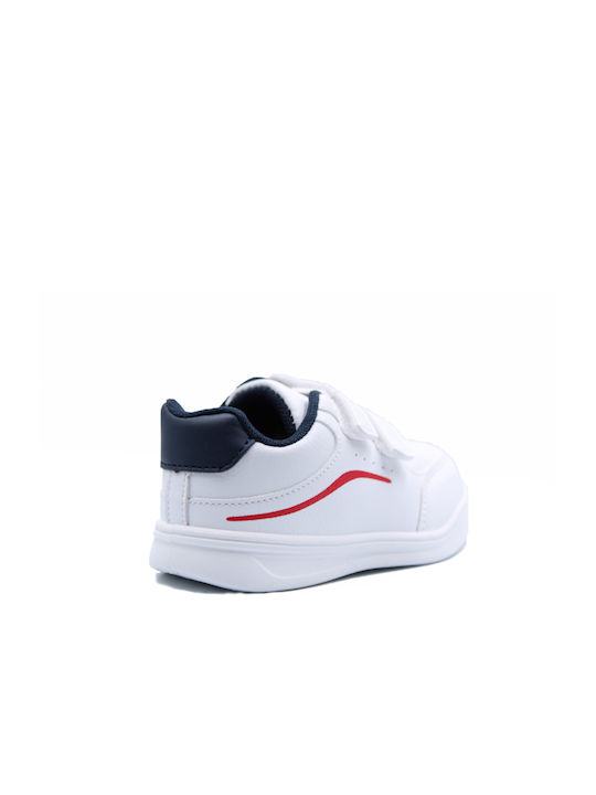 SmartKids Παιδικά Sneakers με Σκρατς Λευκά