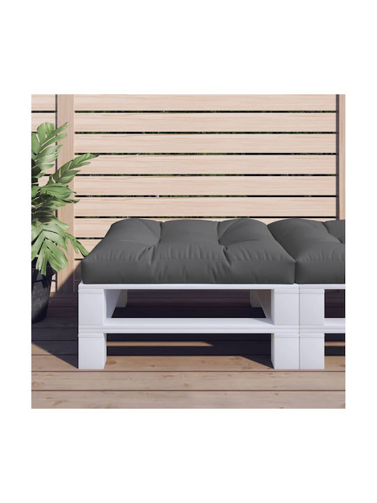 vidaXL Waterproof Bench Cushion for Palette 70x70cm Gray