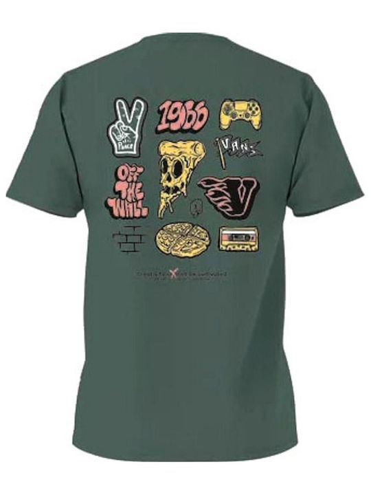 Vans Kinder-T-Shirt Dunkler Wald