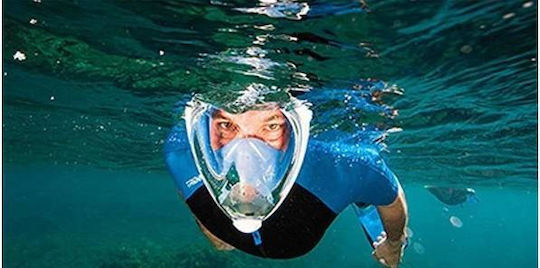 Μάσκα Θαλάσσης Σιλικόνης Full Face Καταδυτικη