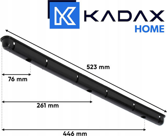 Kadax Πτυσσόμενη Απλώστρα Κρεμαστή με Μήκος Απλώματος 3m Kadax Πτυσσόμενη Απλώστρα Κρεμαστή με Μήκος Απλώματος 3m