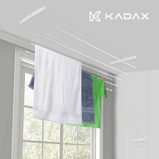 Kadax Wall Clothes Drying Rack with Hanging Length 3m