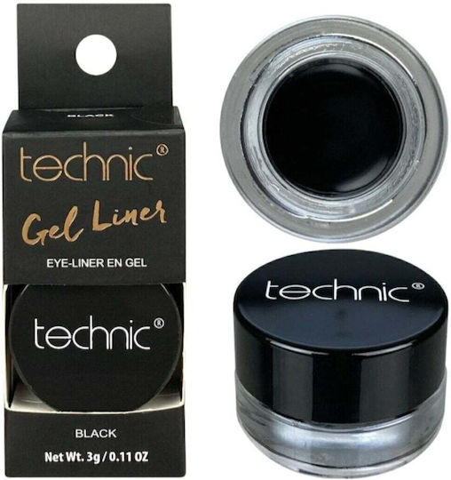 Technic Long Stay Eye Liner Gel Black 3gr