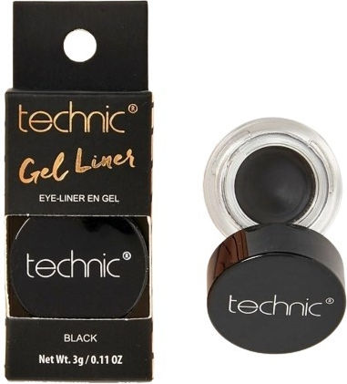 Technic Long Stay Eye Liner Gel Black 3gr