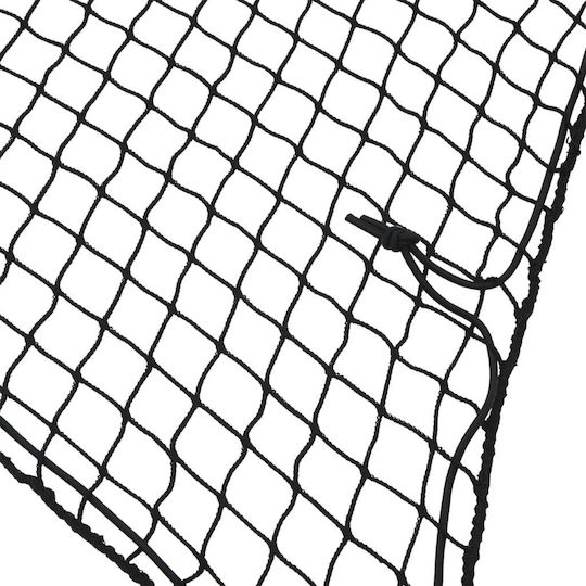 vidaXL Car Luggage Net Black 350x350cm