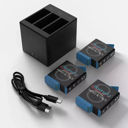 GoPro AHDBT-801 Charger for GoPro Hero 5 / Hero 6 / Hero 7 / Hero 8