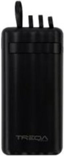 Treqa TR-946 Ηλιακό Power Bank 10000mAh με Θύρα USB-A Μαύρο