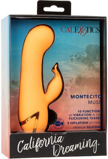 Calexotics Montecito Muse Vibrator Rabbit Orange de California Dreaming Cod produs D-239980