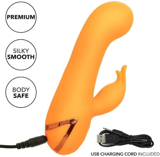 Calexotics Montecito Muse Vibrator Rabbit Orange de California Dreaming Cod produs D-239980