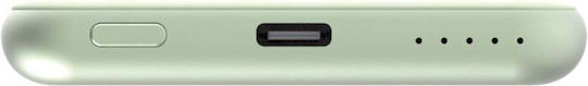 Verbatim Charge 'n' Go MagSafe Power Bank 5000mAh с USB-C порт Power Delivery Зелен