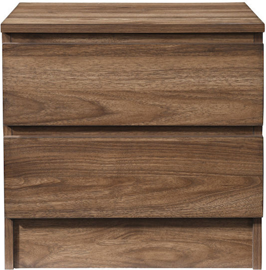 Nachttisch Polo Braun 45x35.5x45cm