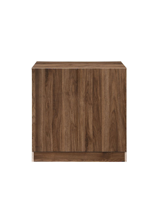 Συρταριέρα Κρεβατοκάμαρας Polo mit 4 Schubladen Walnut 76x40x76cm
