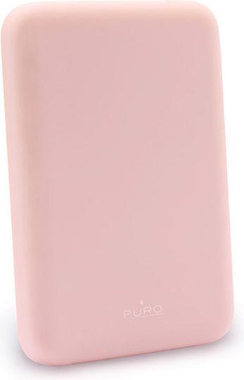 Puro Slim Powermag MagSafe 4000mAh Dusty Pink