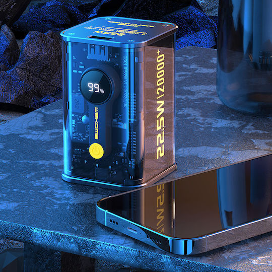 WK WP-337 Power Bank 20000mAh 20W Power Delivery Черен