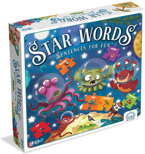 Kids Puzzle Smarty Puzzle- Star Words for 3+ Years 252pcs Creativa Mente