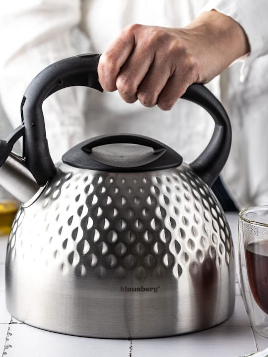 Klausberg Fierbător Inoxidabil Argintiu 3000ml