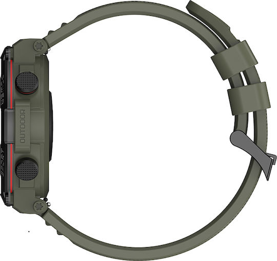 BlackView W50 47mm Smartwatch mit Pulsmesser (Grün)