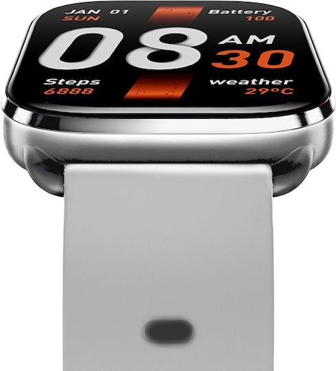 QCY Gs S6 Smartwatch (Gri)