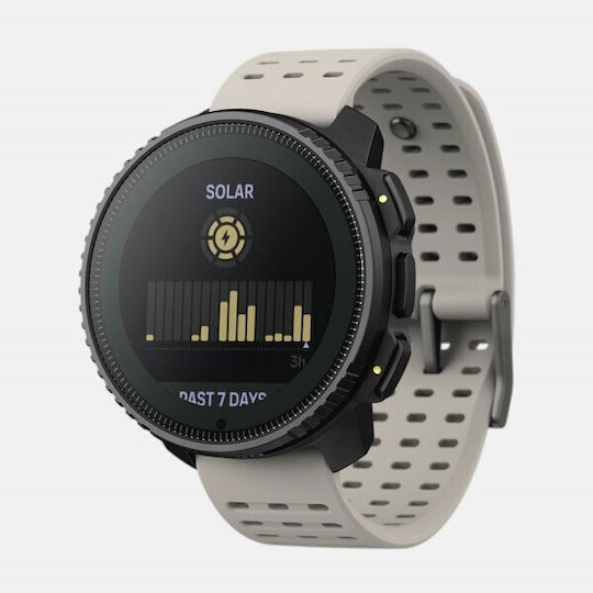 Suunto Vertical Solar Неръждаема стомана 49мм Смартчасовник с Пулсомер (Sand)