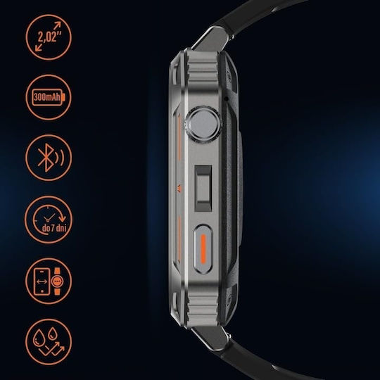 Riversong Motive 8S Смартчасовник с Пулсомер (Space Gray)