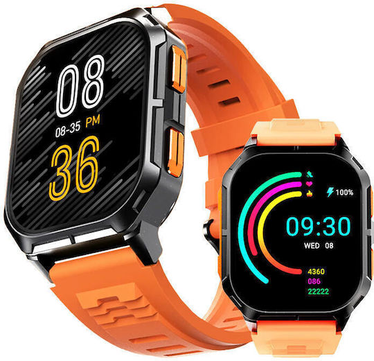 HiFuture FutureFit Ultra 3 Smartwatch (Portocaliu)
