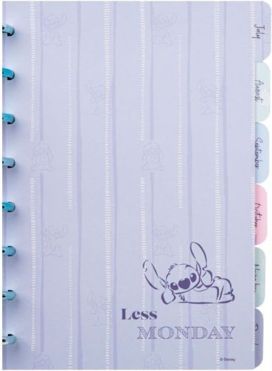 Coolpack Stitch Notizbuch 200 Blätter A5 Mehrfarbig
