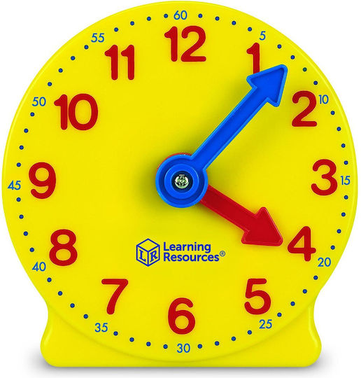 Learning Resources Joc Educațional de Învățare a Orei din Lemn