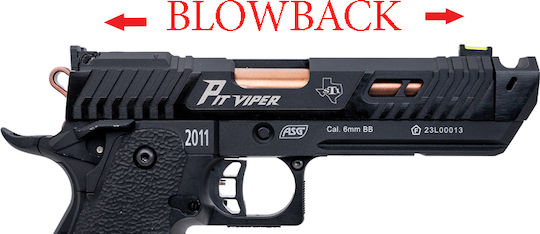 Asg Pistol cu Aer cu Aer Precomprimat STI PitViper Recul 6mm