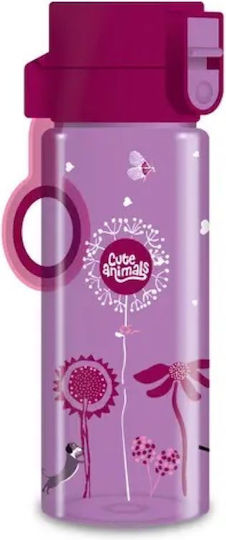 Water Bottle Cute Animals-puppy 5369 475ml