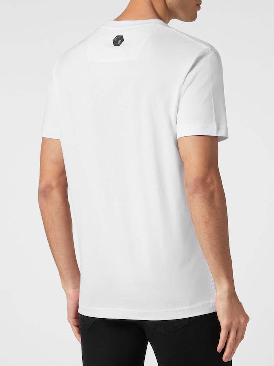 Philipp Plein Men's Short Sleeve T-shirt White