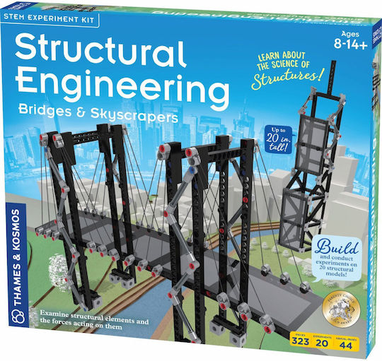 Kosmos Jucărie de Construcție Structural Engineering Kit pentru Copii 14++ Ani
