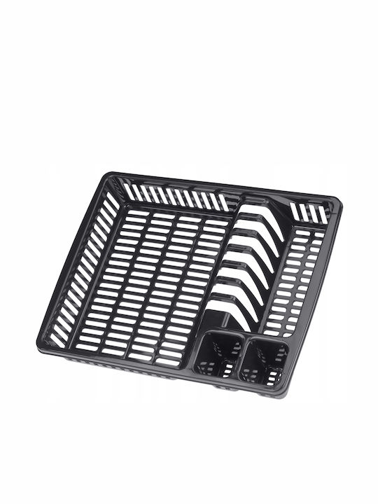 Kadax Στραγγιστήρι Νεροχύτη Πλαστικό Γκρι 38x30cm