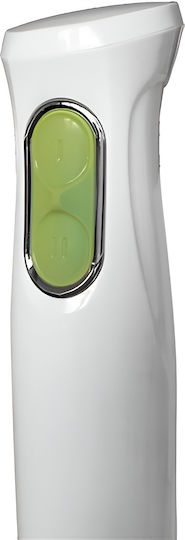Vivax HBS-400WG Ραβδομπλέντερ με Ανοξείδωτη Ράβδο 400W Λευκό