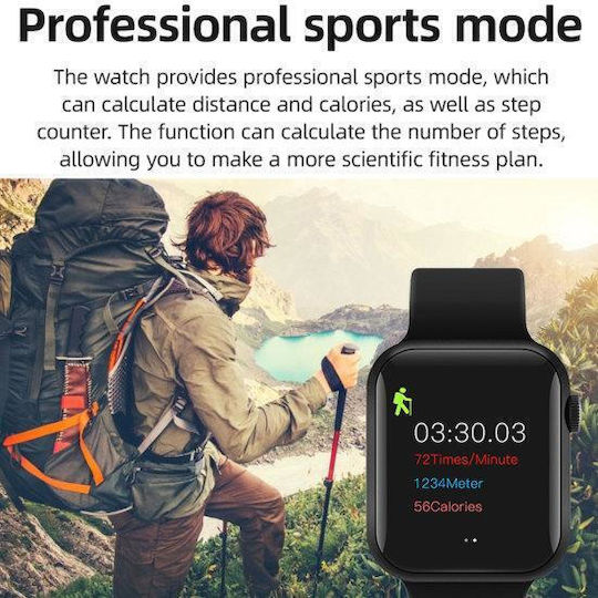 T500 Plus Smartwatch (Pink)