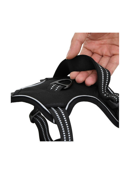vidaXL Hundegeschirr Schwarz Mittel 4013385