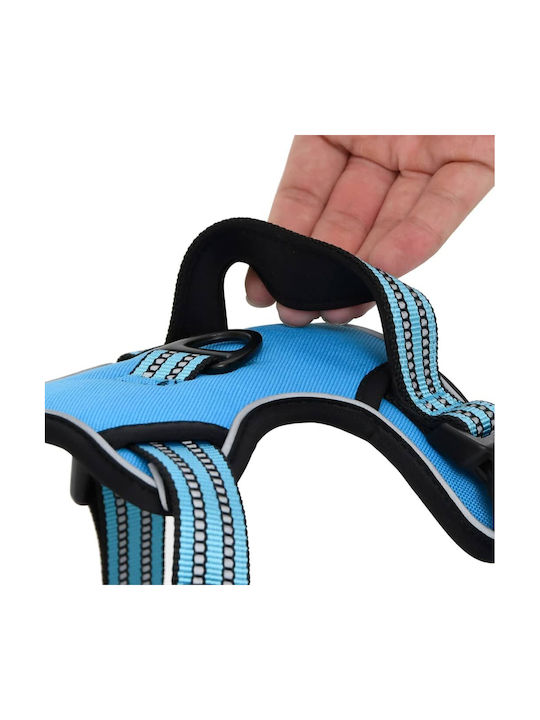 vidaXL Dog Harness Blue Large 4013391