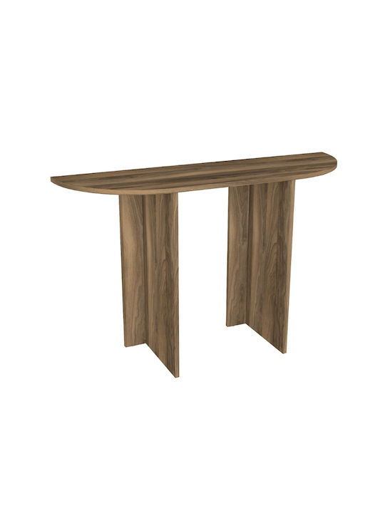 Cortado Wooden Console Table Walnut L120xW35xH75cm