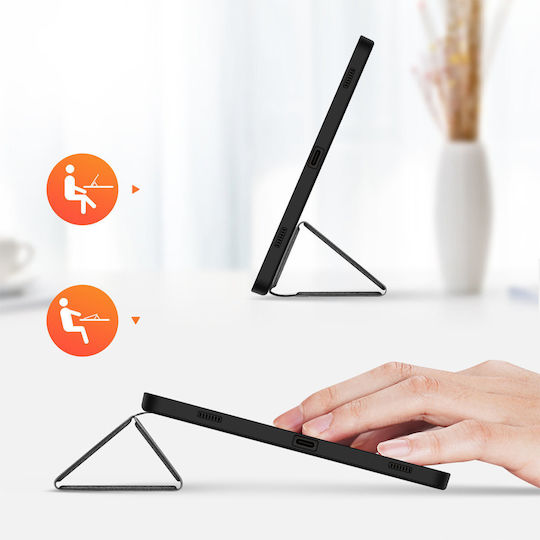 Dux Ducis Toby Flip Cover Blacη (Galaxy Tab A9+ / Galaxy Tab A11+)