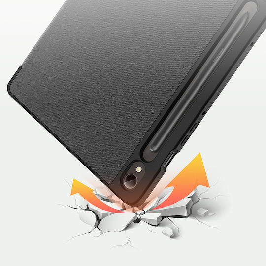 Dux Ducis Toby Flip Cover Blacη (Galaxy Tab A9+ / Galaxy Tab A11+)