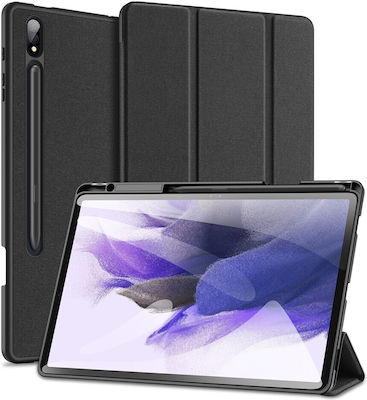 Dux Ducis Domo Flip Cover Synthetic Leather / Silicone Black Samsung Galaxy Tab S9 Plus 11SAM0669