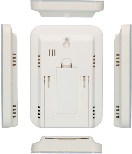 Alecto Ws-1200 Wetterstation Kabelloses Regenmessgerät Weiß