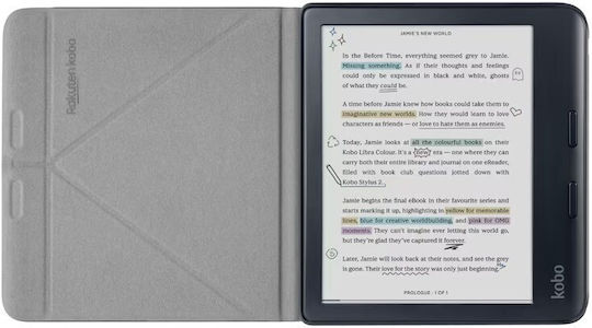 Kobo Sleepcover Libra Black Schwarz N428-ac-bk-e-pu N428acbkepu