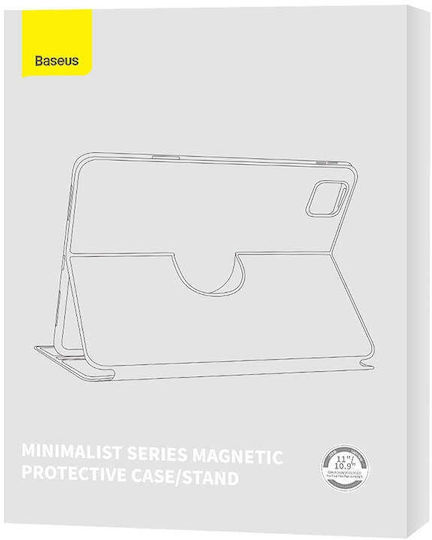 Baseus Minimalist Flip Cover Gri (iPad Pro 11", iPad Air 4, iPad Air 5) ARJS040913