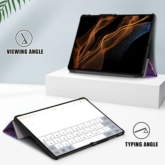 Techsuit Foldpro Flip Cover Πολύχρωμη (Samsung Galaxy Tab S8 Ultra / S9 Ultra)