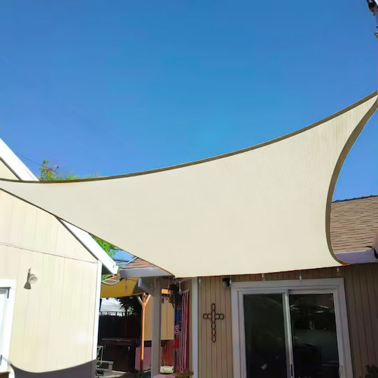 Modernhome Ορθογώνιο Πανί Σκίασης Μπεζ 2x3m 180gr/m²