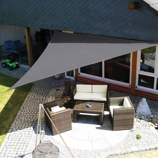 Modernhome Τρίγωνο Δίχτυ / Πανί Σκίασης Γκρι 4x4x2m