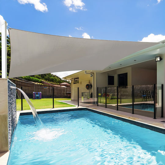 Modernhome Square Shade Sail Gray 4x4m