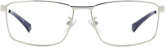 Polaroid Rame Ochelari Pentru Bărbați Metalic Argintiu PLDD534/G 010