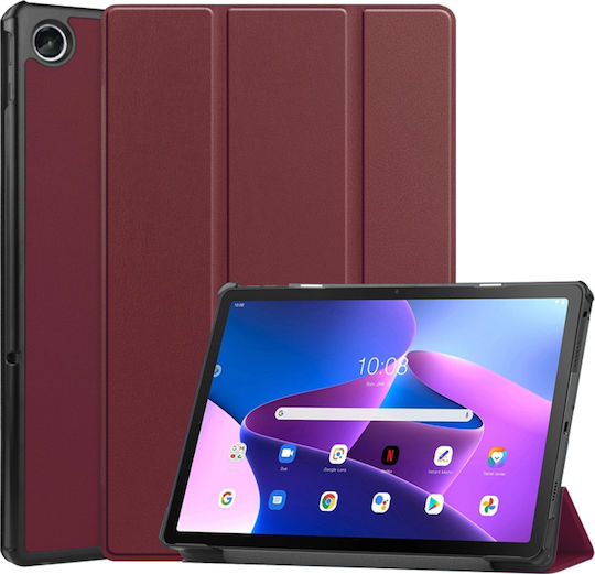 Techsuit Flip Cover Roșu Lenovo Tab M10 A 3-A Generație (TB328FU/TB328XU)